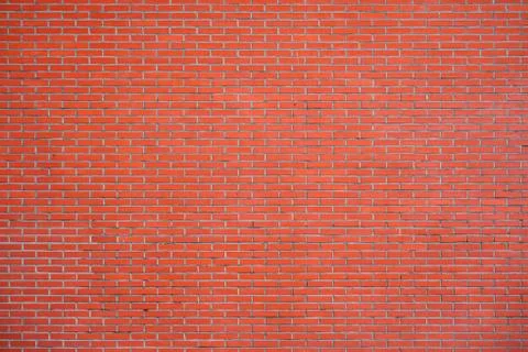 Red brick wall background Stock Photos