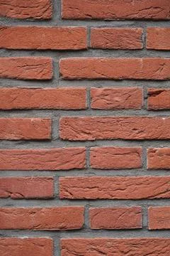 Red brick wall background Foto stock