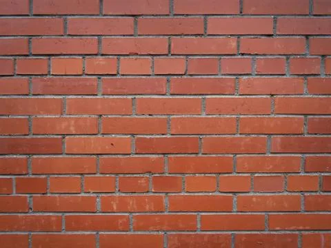 Red brick wall background Stock Photos