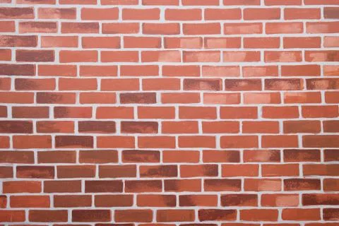 Red brick wall background Stock Photos