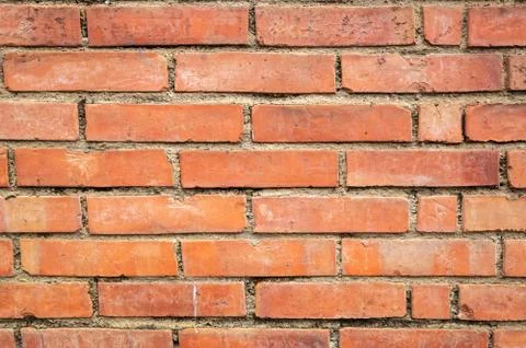 Red brick wall background Foto stock