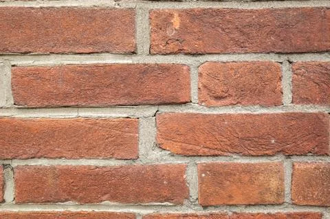 Red brick wall background Stock Photos