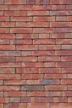 Red brick wall background Stock Photos