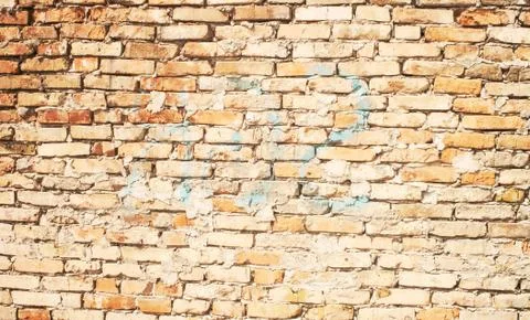 Red brick wall background Foto stock