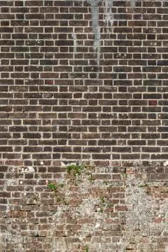 Red brick wall background 스톡 사진