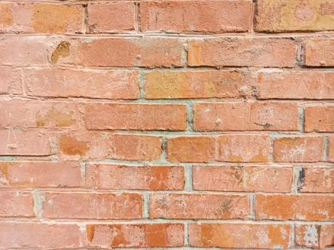 Red brick wall background Stock Photos
