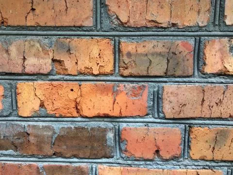 Red brick wall background Stock Photos