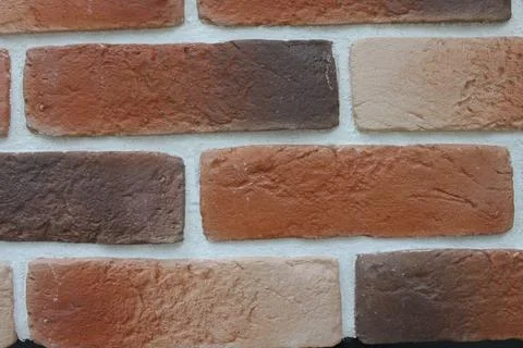 A red brick wall background Stock Photos