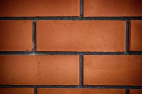 A red brick wall background Stock Photos