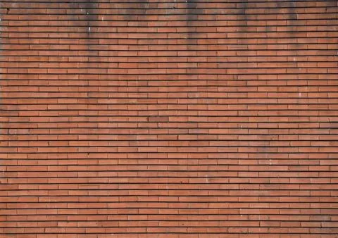 Red brick wall background Stock Photos