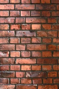 Red brick wall as background  Stock Photos