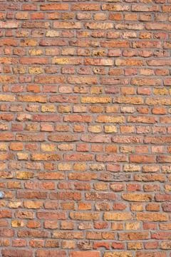 Red brick wall background texture pattren Stock Photos