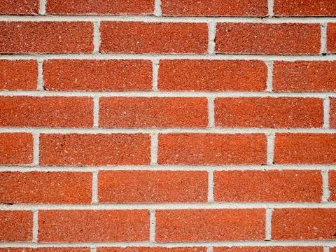 Red Brick wall background texture Stock Photos