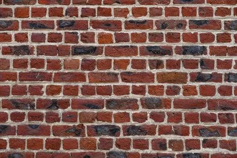 Red Brick Wall Background Texture Stock Photos