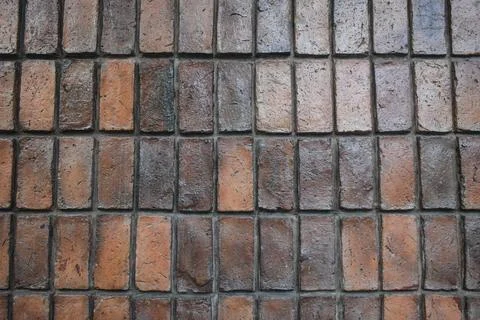 Red brick wall background texture Stock Photos