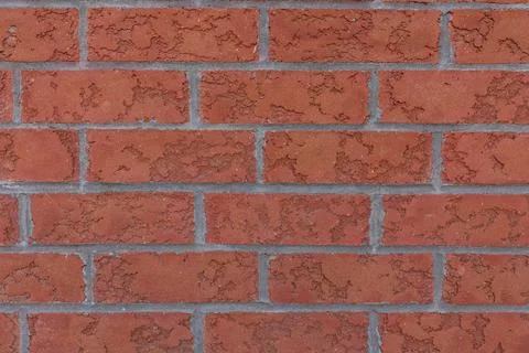 Red brick wall background texture. Stock Photos