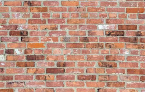 Red brick wall background texture Stock Photos