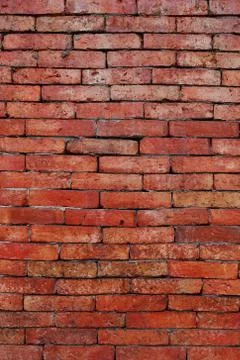 Red brick wall backgrounds 스톡 사진