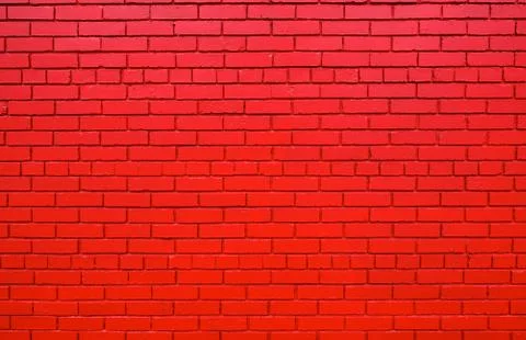 Red brick wall further back Stock Photos