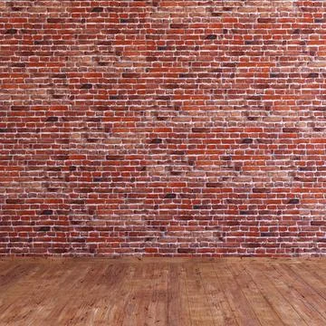 Red brick wall grunge texture, Old red brick wall grunge texture design bac.. Illustrazione stock