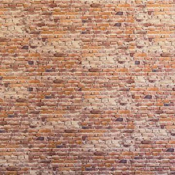 Red brick wall grunge texture wallpaper. Red brick wall pattern background 3d Stock Illustration