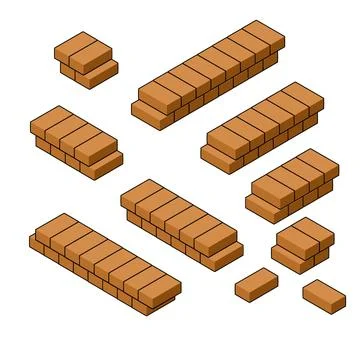 Red brick wall of house. Element of building construction. Ilustración de archivo