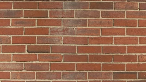 Red Brick Wall - No Movement: 1080p 60fps Stock Footage 237110628