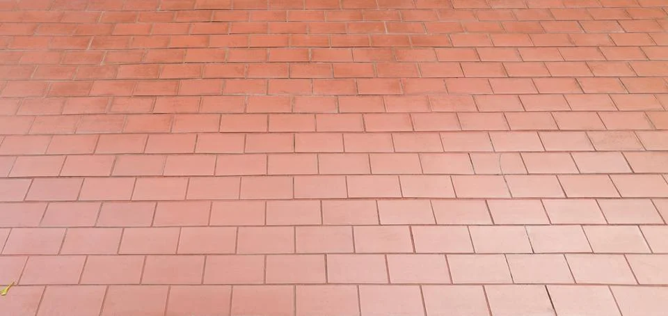Red brick wall pattern background Foto stock