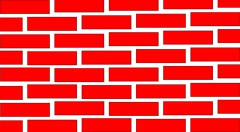 Red Brick Wall Pattern Background image photo Stockfoto's