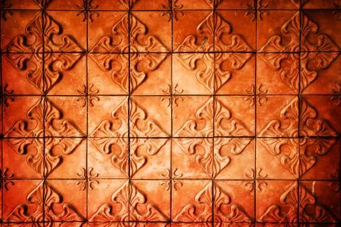 Red brick wall pattern Stock Photos