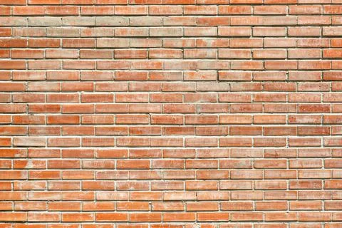Red Brick Wall Pattern Texture Background. Stock-Fotos