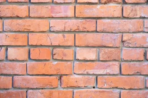 Red brick wall, perfect as background texture Stock Photos