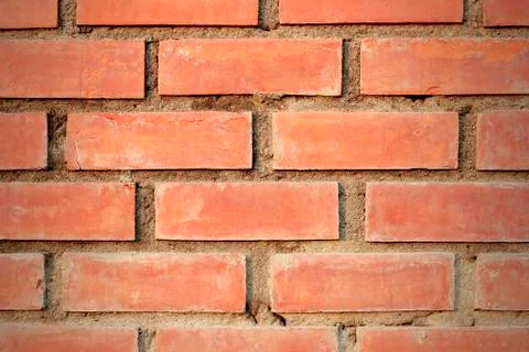 Red brick wall Stock Photos