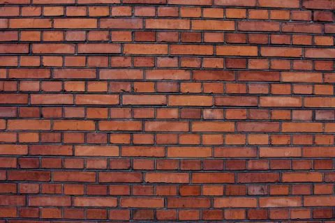 Red brick wall Stock-Fotos