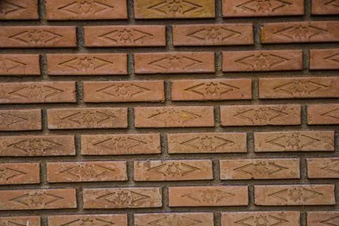 Red brick wall Stock Photos