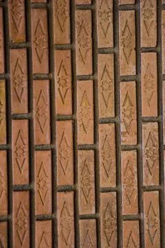 Red brick wall Stock Photos