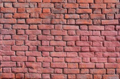 Red brick wall Stock Photos