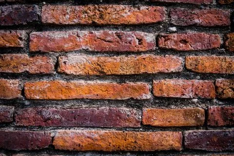Red brick wall Stock Photos