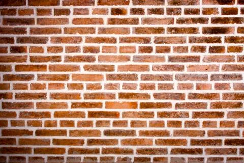 Red brick wall Stock Photos