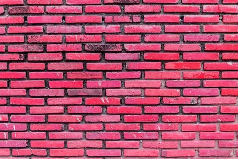 Red brick wall Stock Photos