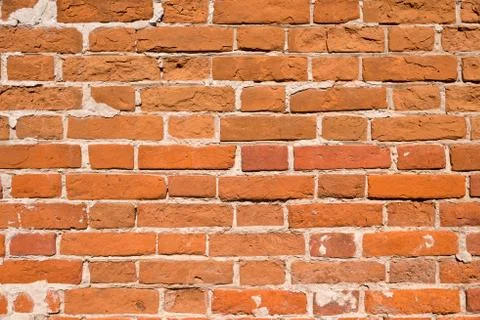 Red brick wall Stock-Fotos