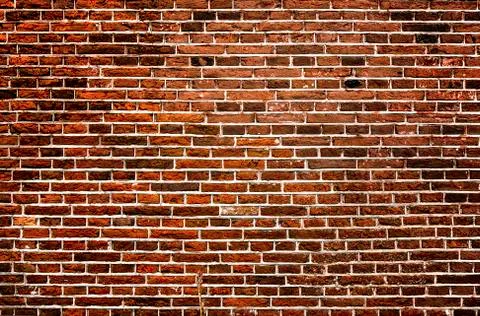 Red brick wall Stock Photos