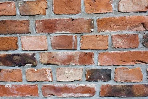 Red brick wall Stock Photos