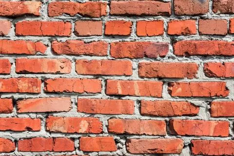 Red brick wall Stock Photos