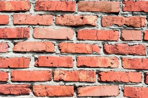 Red brick wall Stock Photos