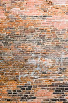 Red brick wall Stock Photos