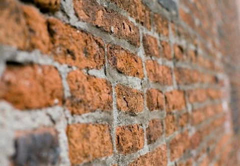 Red brick wall Stock Photos