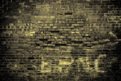 Red brick wall Foto stock