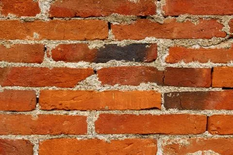 Red brick wall Stock Photos