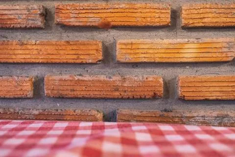 Red brick wall Stock Photos